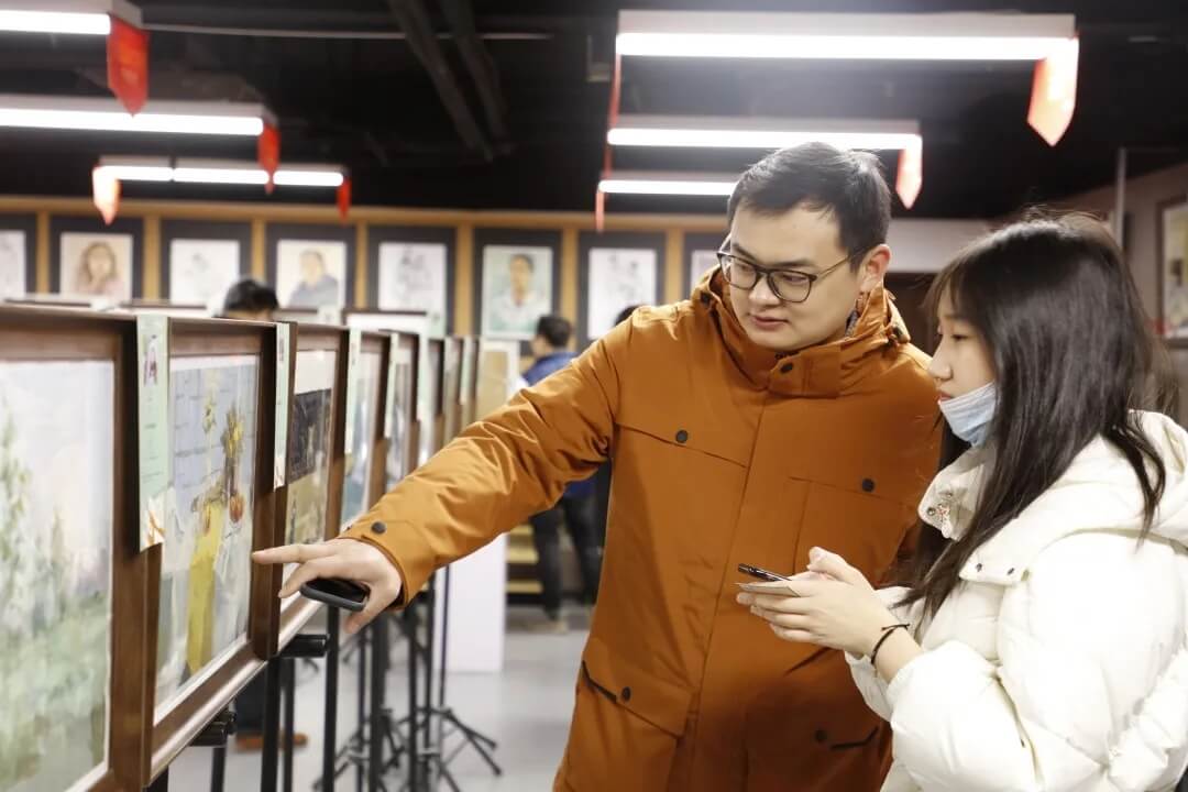 新年第一展，你打卡了嗎？江蘇畫室老師帶你來打卡！22