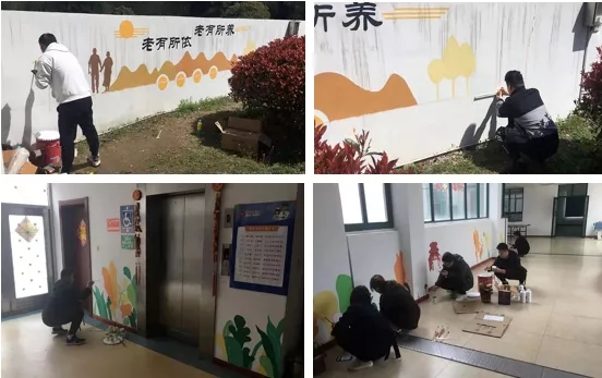 南京藝之行畫室&江寧區(qū)湯山街道開展“情系雷鋒月，愛繪敬老院”學(xué)雷鋒活動(dòng)！圖二